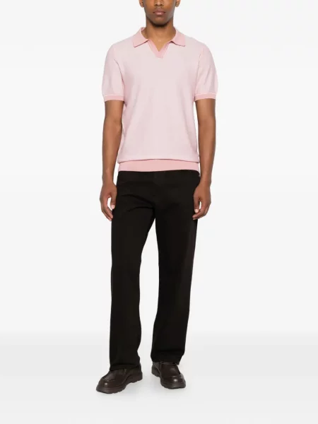 Tricou Boss tricotate roz