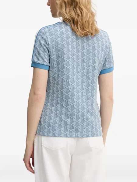 Tricou Lacoste cu imagine albastru