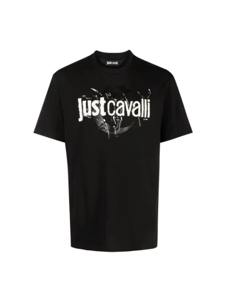 Koszulka Just Cavalli czarna