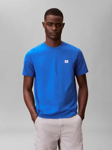 Tricou Calvin Klein Jeans albastru