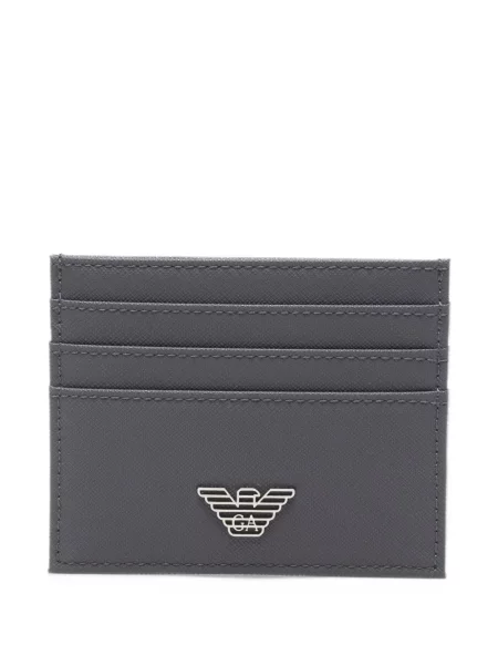 Peňaženka Emporio Armani sivá