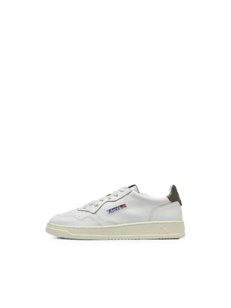 Sneakersy Autry skórzane białe