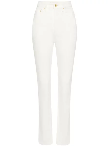 Jeansy Rebecca Vallance białe