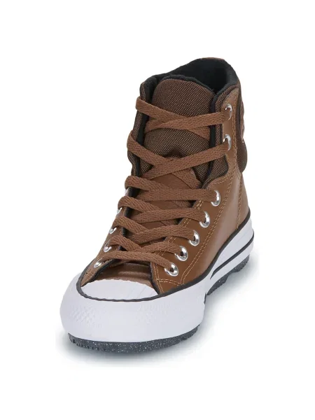 Botine copii Converse maro
