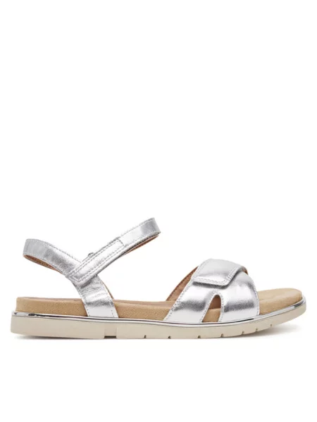 Marco Tozzi Босоніжки срібний