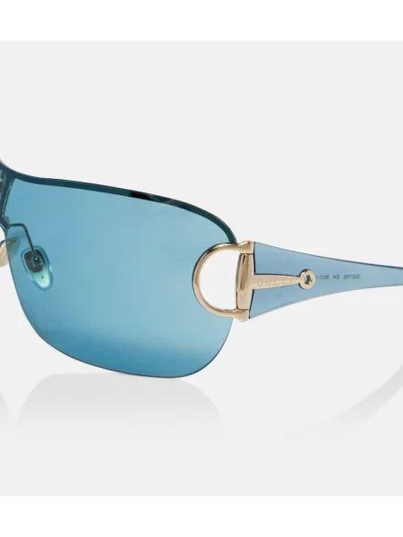Ochelari de soare Gucci albastru