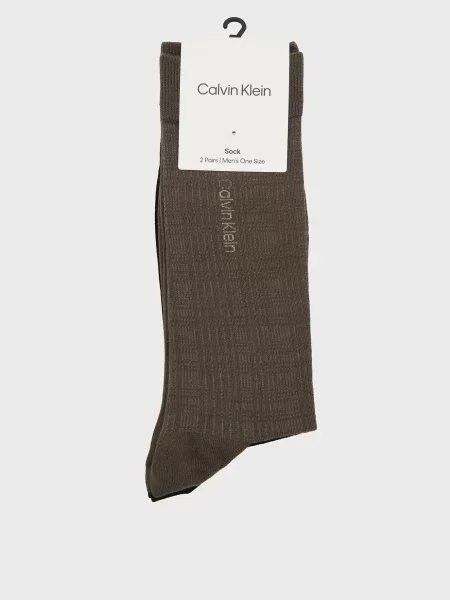 Клетчатые носки Calvin Klein