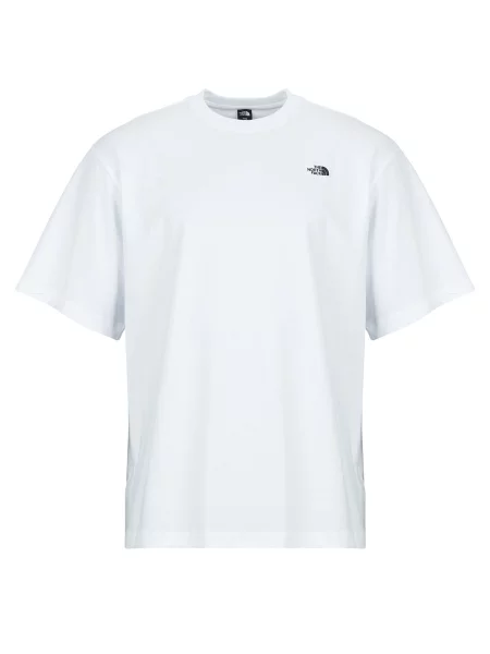 Majica The North Face s kratkimi rokavi bela