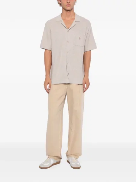 Cămașă Polo Ralph Lauren tricotate maro