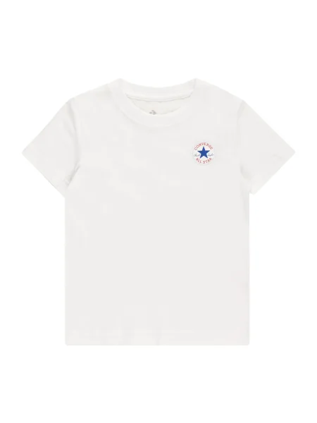 CONVERSE Tricou albastru / roșu alb