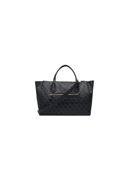 Torbica Guess Marissa Logo Tamno siva crna
