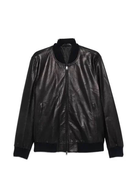 Geanta de piele Brioni negru