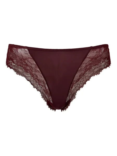 Chiloți Twinset din satin roșu