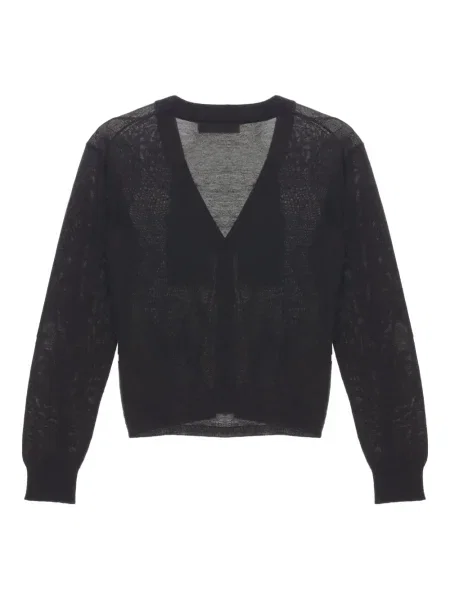 Cardigan Our Legacy cu model argyle negru