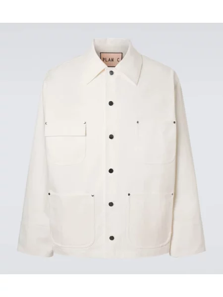Geacă de blugi Plan C alb