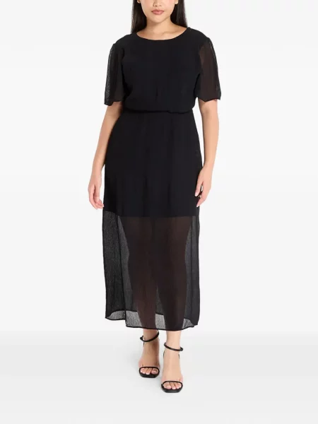 Rochie midi Samsøe Samsøe negru