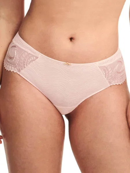 Трусики бразилиана с низкой посадкой рожеві