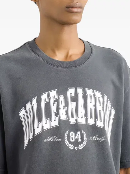 Μικρός μπλούζα Dolce & Gabbana με σχέδιο γκρι