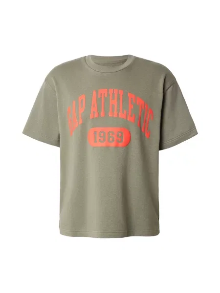 GAP Tricou ATHLETIC oliv / homar portocaliu