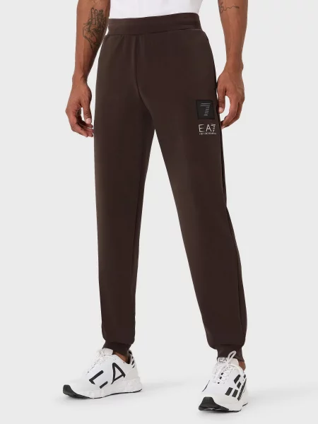 Спортивные штаны Ea7 коричневые