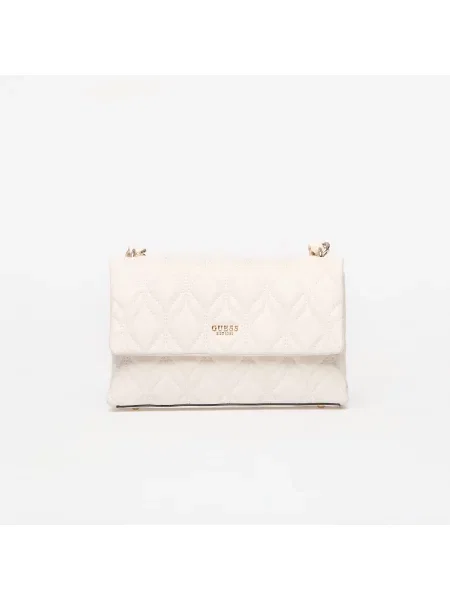 Crossbody kabelka Guess bílá