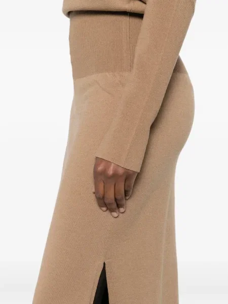 Rochie midi Simkhai până la genunchi de costum maro