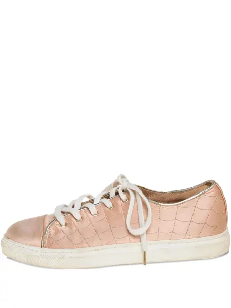 Saténové tenisky Charlotte Olympia