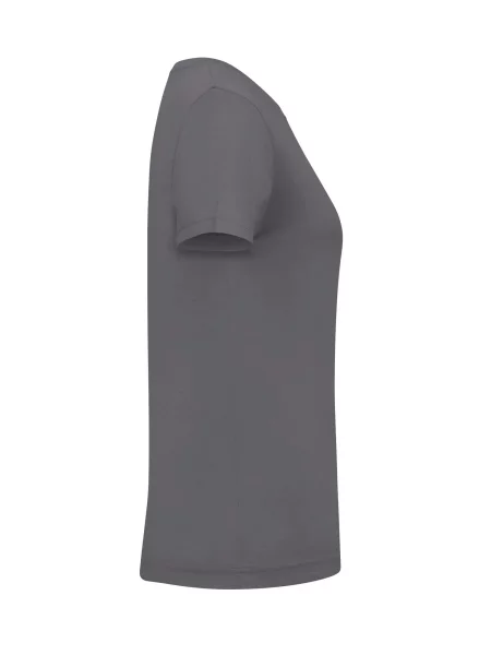 Clique New Classic-T Koszulka nowoczesny krój – Metal Grey szara