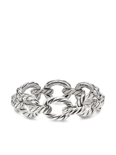 Brăţară David Yurman argintiu