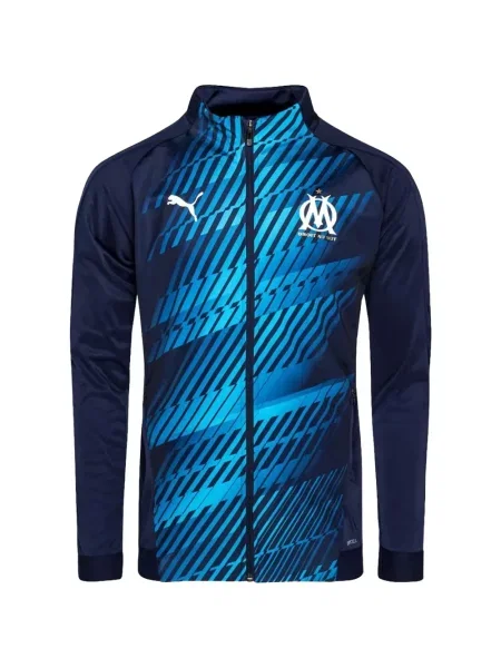 Lung tricou Puma cu imagine albastru