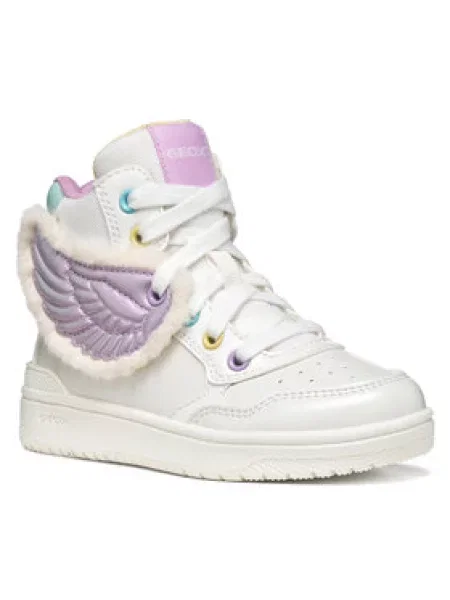 Geox Laisvalaikio batai J Washiba Girl S balta