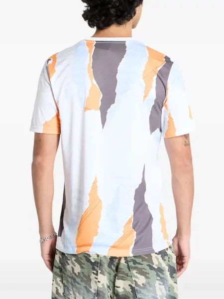 Bluza Adidas z logo do biegania o skróconej długości zielona
