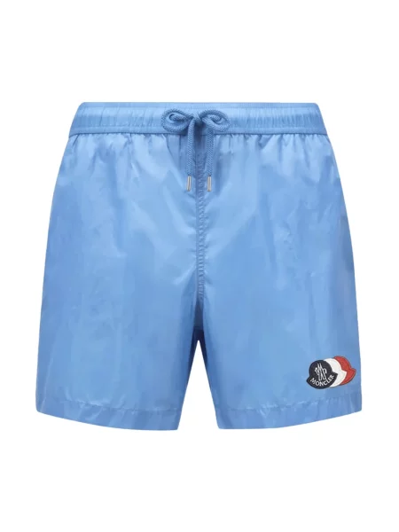 Kąpielówki Moncler niebieskie