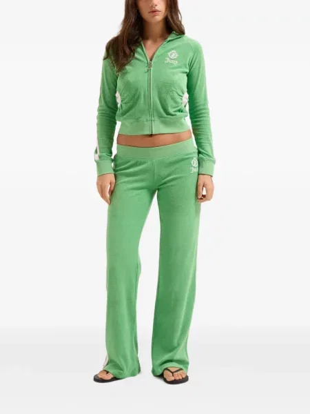 Είδος υφάσματος hoodie Juicy Couture με κέντημα πράσινο