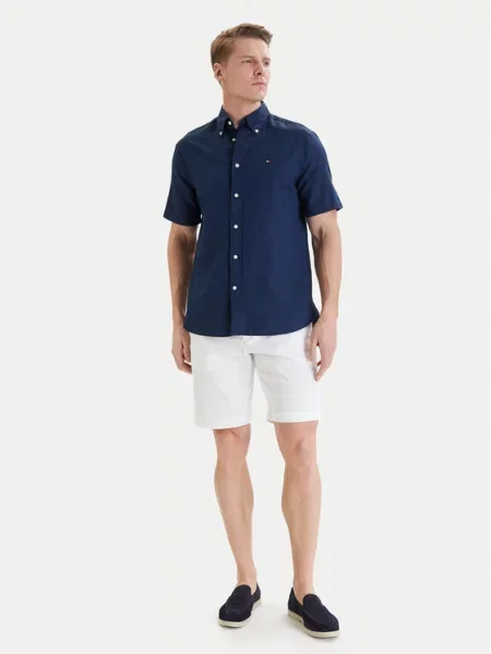Tommy Hilfiger Πουκάμισο Σκούρο μπλε