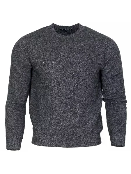 Sweter z kaszmiru Taimen Ciemnoszary szary