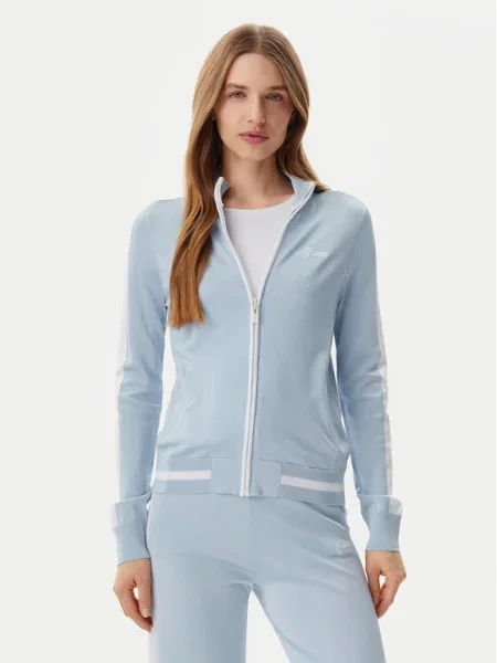 Жилетка Guess дамска от лека материя синьо