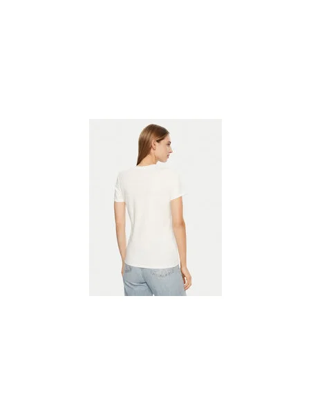 Guess Póló Slim Fit fehér