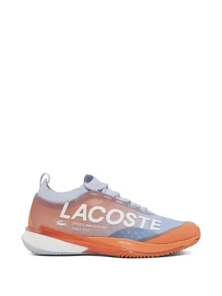 Sneakerși Lacoste cu imagine portocaliu