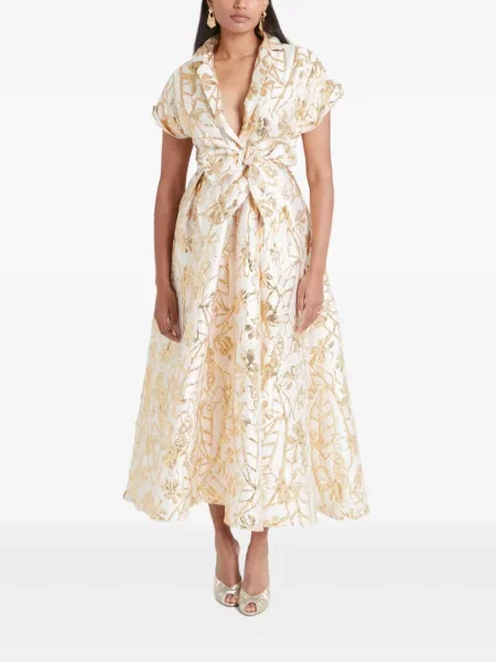 Костюм рокля Temperley London бяло