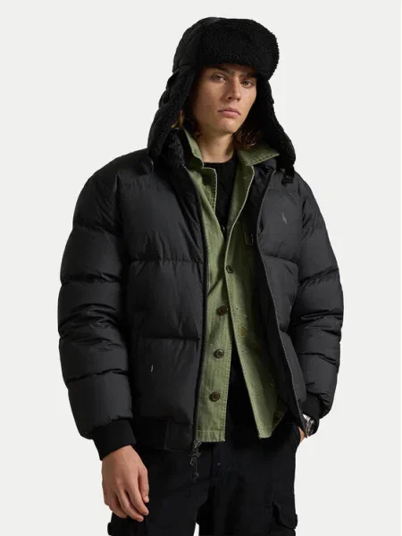Polo Ralph Lauren Geacă din puf negru