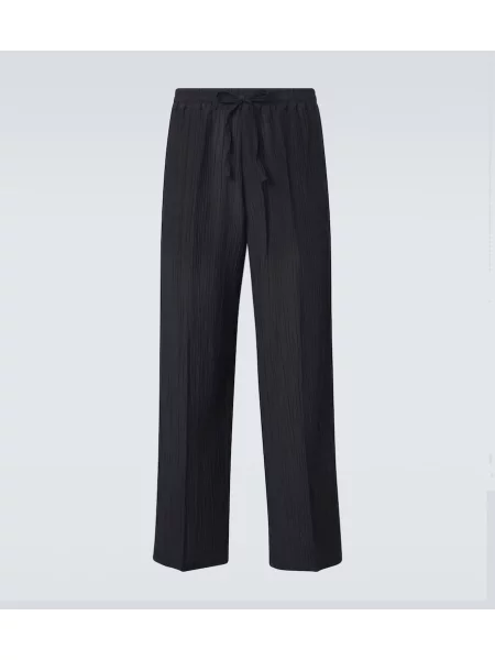 Pantaloni Umit Benan de in negru