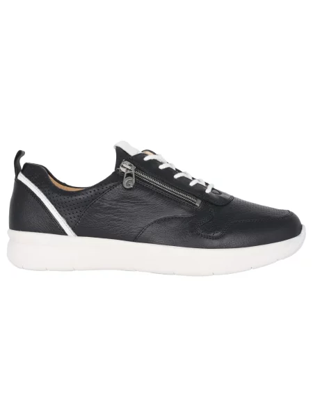 Sneakersy Ganter skórzane czarne