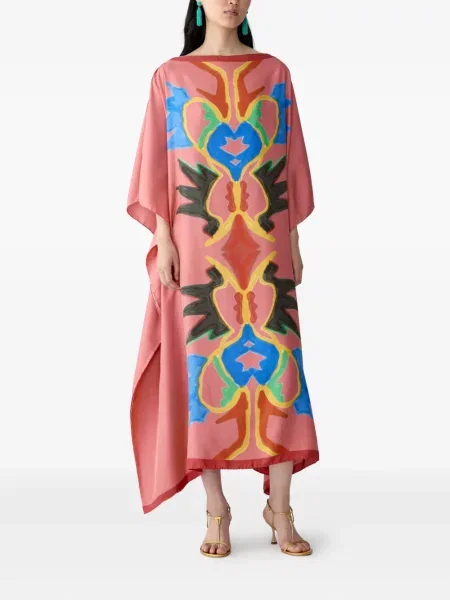 Rochie Carolina Herrera cu imagine roz