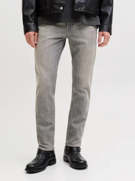 JACK & JONES Kavbojke JJICLARK JJORGINAL denim siv