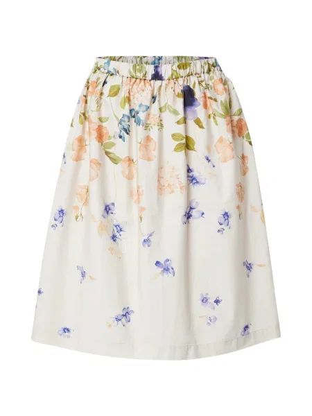 ABOUT YOU Fustă Dorothee albastru / verde / portocaliu pastel / murdar alb