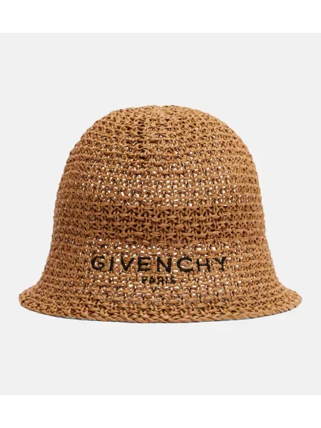 Pălărie Givenchy cu autograf bej