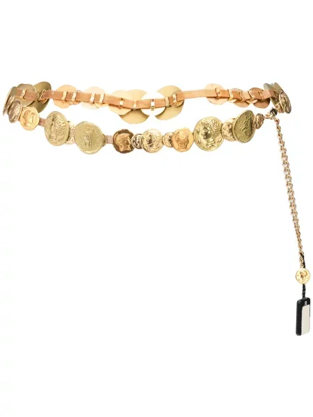 Pásek Dolce & Gabbana Pre-owned zlatý