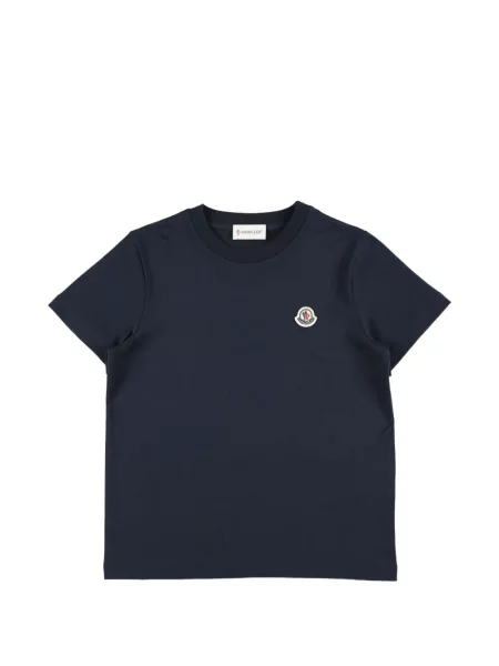 Koszula dziecięca Moncler Enfant niebieska