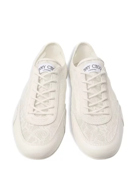 Sneakerși Jimmy Choo din dantelă